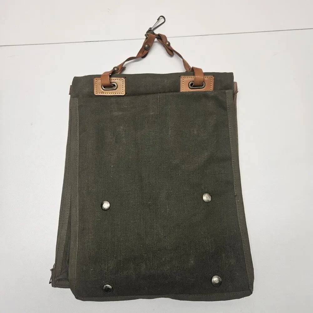 Vtg French Cycling Walking Travelling Map Case Bag Bike Pocket Pouch Messagener